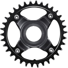 Shimano Unisex - Взрослая цепь Steps Chainring, черная, 34 зуба