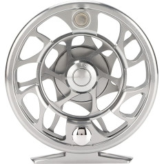 Рыболовная катушка 5/7, полностью изготовлена из алюминия, износостойкая, большая катушка для нахлыста, твердое анодированное покрытие, пол