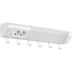 Oktaplex Talin 50 см Подвесной светильник с розеткой для кухни LED 230 В 9,7 Вт Кухонный светильник Теплый белый 3000 Кельвин 1085 Люмен с выключателем Белы