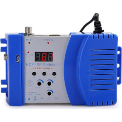 PUSOKEI HD модулятор, аналоговый HDMI HF-VHF/UHF частотный модулятор, HDMI RF гнездо и RF выход, аудио видео ТВ конвертер в PAL ТВ формат