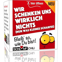 Schlump-Chili Мы дарим себе действительно ничего - забавный и оригинальный подарок. Прикольный подарок для мужчин и женщин.
