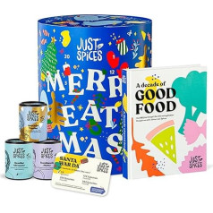 Just Spices Большой адвент-календарь специй, 24 универсальные смеси специй, более 100 рецептов и специальные выпуски