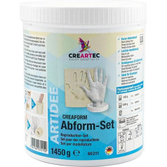 CREARTEC Набор формочек для лепки детских и взрослых рук 1450 г Сделано в Германии