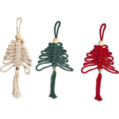Garneck 3 Шт. Китайский Узел Рождественская Елка Китайский Декор Бахрома Отделка Рождественская Елка Украшения Китайский Новый Год Украшения 