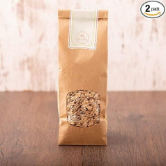 süssundclever.de® Органические хлопья спельты из Бранденбурга, 2,0 кг (2 x 1,0 кг), упаковка без пластика и экологически безопасная