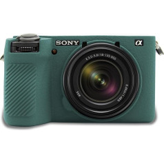 Силиконовый чехол для камеры Easy Hood A6700 для Sony Alpha 6700 DSLR Camera Soft Protective Case Anti-Scratch Slim Fit Body Skin Protector, зеленый