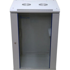 Подвесной шкаф 18u rack 600x600 мм серый