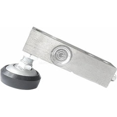 Digitaler Wägezellen-Gewichtssensor YZC-320C Drucklastzellen Wiegesensoren Elektronische Waage Pfundzubehör Kleine Brückenwaage 500 Kg 1T 2T 3T 5T Fußpolster(500KG with Foot Pad)