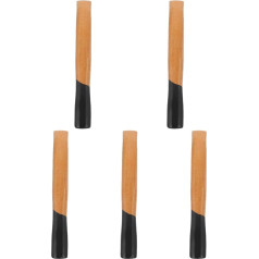 BUGUUYO 5St Hammer mit Holzgriff Beilgriff für die Holzbearbeitung handhaben Beilstiel aus Hickoryholz Ersatzgriff für Hammer Holzhammergriff Austausch des Holzgriffs Griffaustausch
