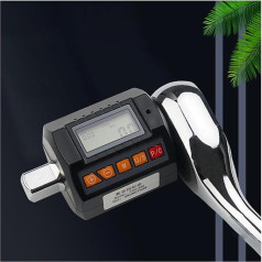 Digitaler Drehmomentschlüssel Digitaler Drehmomentadapter mit Aufbewahrungsbox, verstellbarer Drehmomentmesser, digitaler Winkel-Drehmomentadapter for Eisenbahn- und Luftfahrttests Professionell kalib