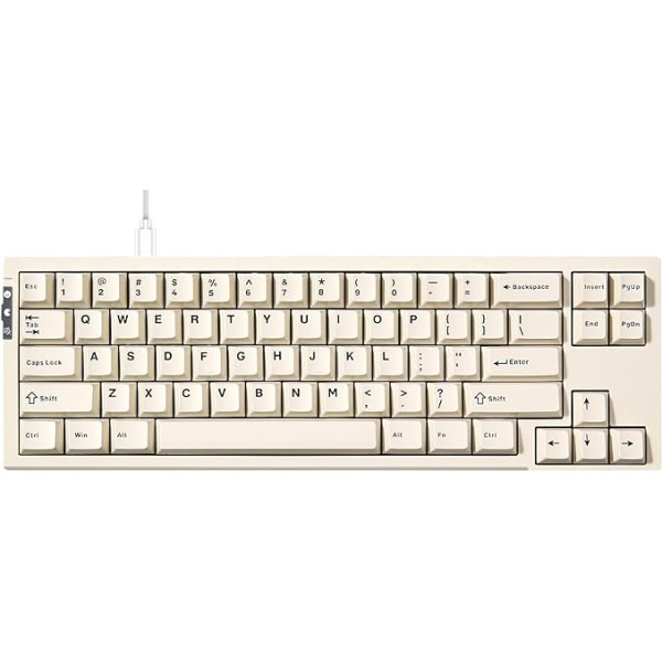 YUNZII RT68 Rapid Trigger Gaming Keyboard, магнитная 68-клавишная проводная RGB-клавиатура на эффекте Холла, игровая клавиатура для ПК с горячей заменой, механи