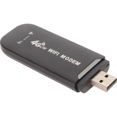 4G USB WLAN Hotspot, портативный WLAN для путешествий с функцией шифрования WLAN, мобильная точка доступа MiFi Hotspot поддерживает 10 подключений устройств, 