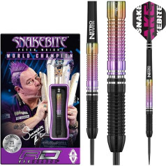 RED DRAGON Snakebite World Champion 2020 Edition Tungsten Darts Including Flights and Shafts