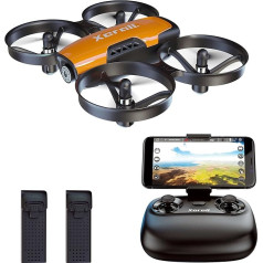 VIVI дрон камера смартфон приложение вид от первого лица камера дрон (FPV) 2.4GHz подарок для детей два аккумулятора