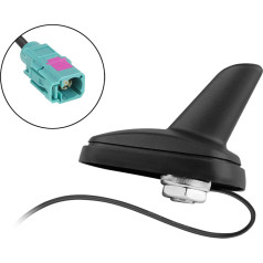 22-687# автомобильная антенна shark fiat fakra 1m am/fm