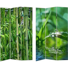 HTI-Line Paravent Bamboo Privacy Screen Spanish Wall Room Divider