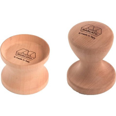 Marcato Corzetti Набор формочек, штамп для свежей пасты, коврик для резки + спиральная форма + форма лилии, массив дерева, сделано в Италии