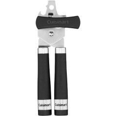 Cuisinart CTG-04-CO Открывалка для консервов с бочкообразной ручкой, пластиковый нейлон, черный/нержавеющая сталь, открывалка