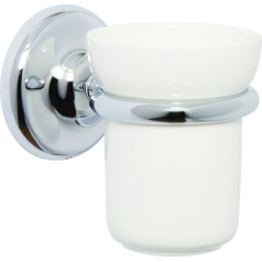 Croydex Flexi-Fix Grosvenor Chrome Easy to Fit Tumbler , QM701841