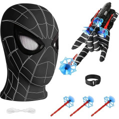 Niumowang Перчатка-пусковая установка, набор игрушек на запястье, карнавальная маска, перчатки героя, косплей маски для детей взрослых, маски д