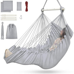 Подвесное кресло для улицы и помещения, подвесное качающееся кресло на открытом воздухе для детей и взрослых до 200 кг, подвесное сиденье с 3 