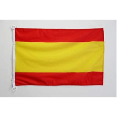 AZ FLAG - Флаг Испании без герба - 150 x 90 см - Испанский флаг 90 x 150 см для использования на открытом воздухе - Флаги