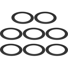 PATIKIL Goof Rings Внутренний диаметр 4,25 дюйма, внешний диаметр 6,69 дюйма, упаковка из 8 металлических колец для встраиваемых потолочных светильник