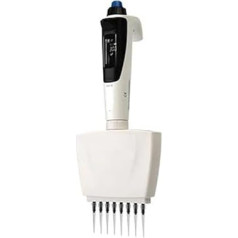 Labor-Mikropipette, Multifunktionale elektrische Achtkanalpipette 0,5-10 ul/10-100 ul/30-300 uldPette Elektrische Pipette Laborpipette(8 Channels 0.5-10ul)