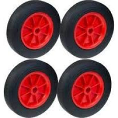 10-дюймовое колесо для тележки генератора мойки высокого давления 250 мм комплект 4