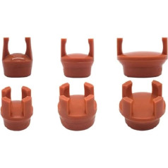 35Z2~95Z4 Манипулятор пневматический Zubehör Greiferklemme Gummi-Saugnapf-Pad Industrielles Vakuum-Saugnapffutter (55-Z4)