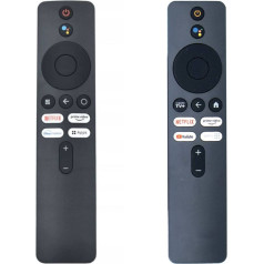 Lelukee Remote Control for Xiaomi TV Box S (2nd Generation) 4K, Replacement Remote Control for Mi Box S 2nd Generation with Bluetooth and Voice Remote Control