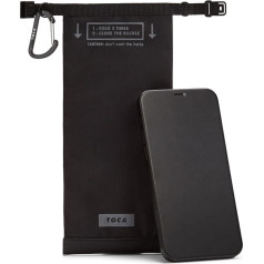 Toca Рукав No Signal Sleeve - RFID Blocker & Anti-Tracking Faraday Bag, чехол для мобильного телефона, защита данных, экранирование EMF, компактный, водонепроницаемый, за