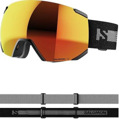 Очки Salomon Radium Af Unisex Ski Snowboard Goggles Look Like a Pro Высокая острота зрения и азиатская посадка