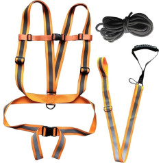 Generisch Deer Pull Strap, Deer Pull Rope, Deer Tow Rope, Reflective Deer Hunting Harness, Heavy Duty Deer Traction Strap, Heavy Duty for Hunting Equipment