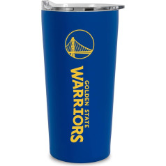 Rico Industries NBA Basketball Golden State Warriors Soft Grip Tumbler 18oz
