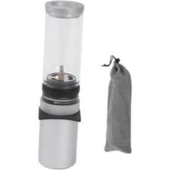 Baoblaze кемпинговый газовый фонарь с сумкой для хранения, регулируемая яркость, компактный стеклянный абажур, кемпинговая лампа, топливная л