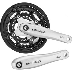 SHIMANO Trekking FC-T521 Octalink Crank Set 3x10-speed 44-32-24 teeth silver Crank length 175mm 2019 Chainsets Mountain bike