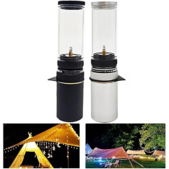 Газовая лампа для кемпинга на открытом воздухе, комплект газовых фонарей для кемпинга на открытом воздухе, комплект свечей, кемпинговая ла