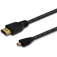 Кабель hdmi (m) - micro hdmi (m) 1m, черный, cl-39