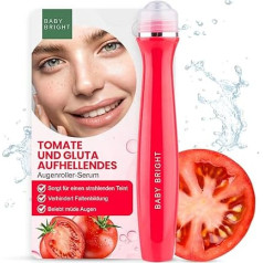 Baby Bright Eye Roller Serum - Hydrating Eye Roll On, сыворотка для глаз против морщин и темных кругов, осветляющее средство под глазами - Томат и Глутами 15 мл