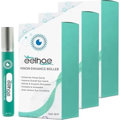 Medilisk Vision Enhance Roller, Vision Enhance Roller Medilisk, офтальмологический ролик для улучшения зрения, снимает напряжение глаз и улучшает четкость зрения (3шт)