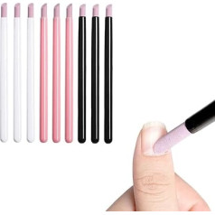 Nagelhautstäbchen mit Bimsstein, 9 Stück, Nagellack-Quarz-Stiftschieber, Nagelhautentferner, Nagelkunst, Maniküre, Pediküre, Werkzeuge für Schönheitssalon, Peeling abgestorbene Haut