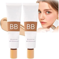BB Blur Tinted Moisturizer SPF 30, BB Cream Tinted Moisturizer, мгновенно увлажняет и разглаживает кожу, полное покрытие, без масел и легкое, матовое увлажняющее средс