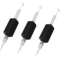 Needlehouse 1 дюйм/25 мм татуировки иглы трубки комбо 1214RL 20pcs одноразовые татуировки иглы трубки захватов круглый лайнер (14RL)