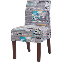 Drm‘scuum Стул с высокой спинкой DRM'SCUUM Parsons Upholstered Fabric Chair - Pattern