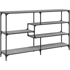 Makastle Консольный столик, столик для прихожей, декоративный столик, гостиная и спальня, стоячая полка, приставной столик, диванный столик, пр