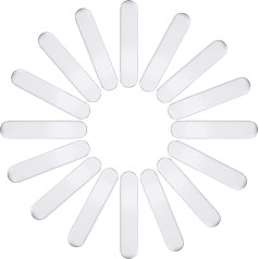 QUUPY 10pcs Golf Lead Tape High Density Pickleball Lead Tape 2.3 x 0.16 Inch 3g Weight Golf Clubs Training Equipment for Tennis Fishing Clubs Iron Putter