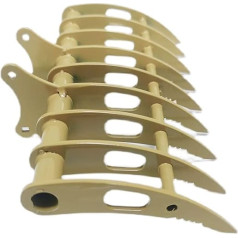 Levigo RC Нержавеющая сталь экскаватор моделирования ковш для Huina 1580/1550/1592/1593/1594 RC экскаватор копания потерянной земли обновления аксессуары