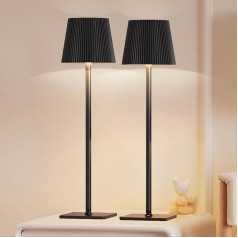 Настольная лампа Lixada LED Dimmable Wireless с аккумулятором и сенсорным управлением, высота настольной лампы регулируется индивидуально с помощью USB