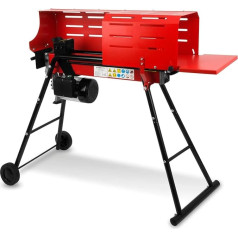 EBERTH Log Splitter Firewood Splitter Гидравлический сплиттер электрический 2200 Вт с базой 7 т, усилие раскалывания и клетка, макс. длина дров до 52 см и диамет
